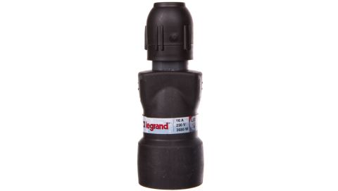 HELMO Gniazdo przenośne gumowe 2P+Z 16A IP44 /z sygnalizacją/ 50113