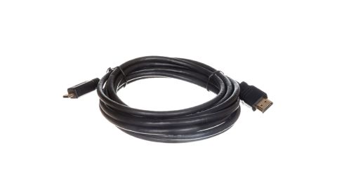 Kabel połączeniowy miniHDMI Highspeed 1.3 GOLD Typ HDMI A/HDMI C, M/M czarny 3m AK-330106-030-S