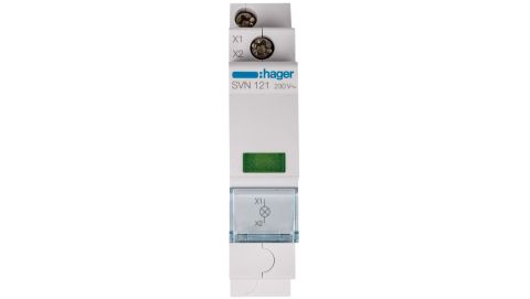 Lampka modułowa zielona 230V AC SVN121