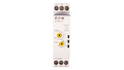 Przekaźnik czasowy 1P 3A 0,05sek-100h 24–240V AC, 24–48V DC opoźnione załączenie ETR2-11 262684