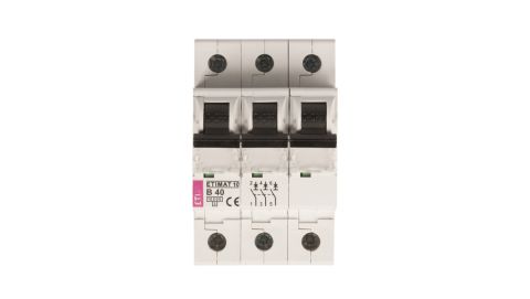 Wyłącznik nadprądowy 3P B 40A 10kA AC ETIMAT10 002125720